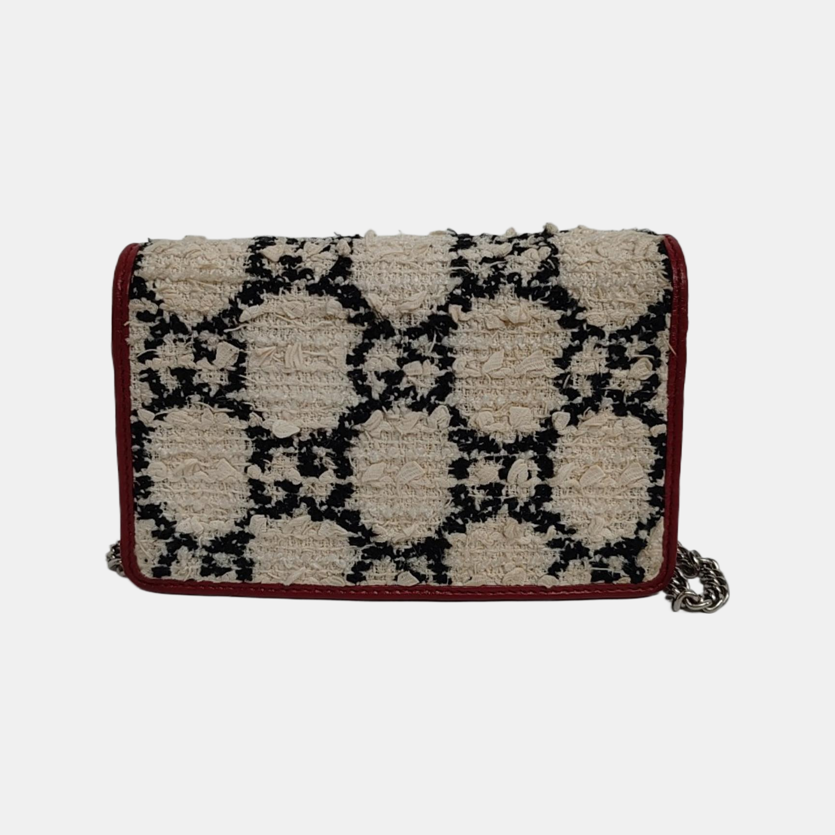 Dionysus Super Mini Monogram Wool White