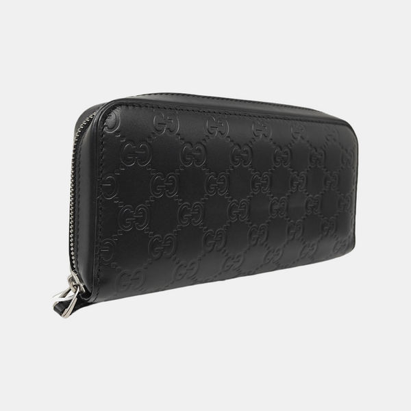 Signature Monogram Calfskin Black