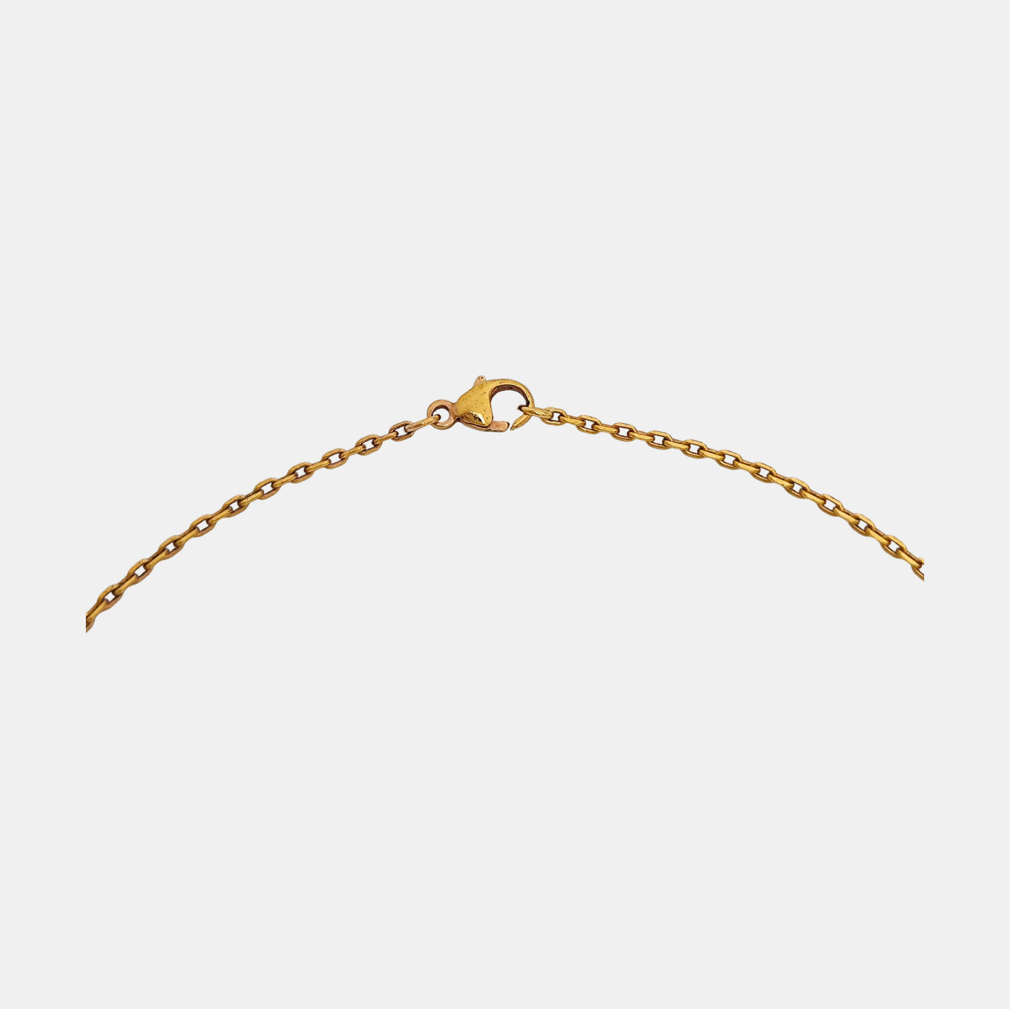 Pop H Metal Gold Necklace