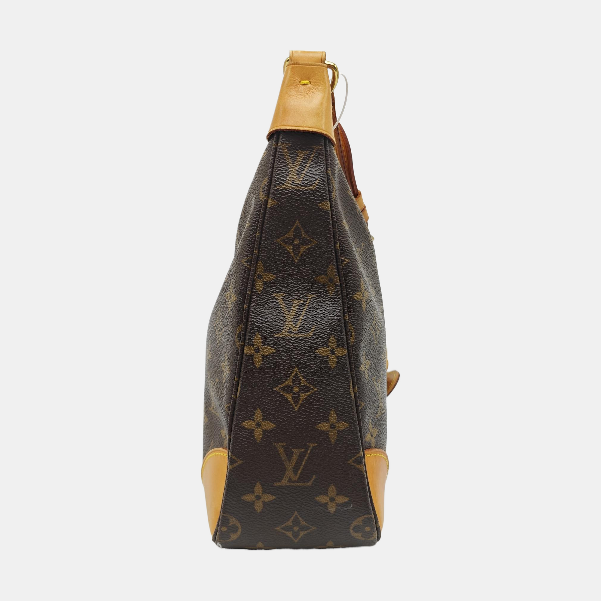 BOULOGNE Monogram Coated Canvas Brown
