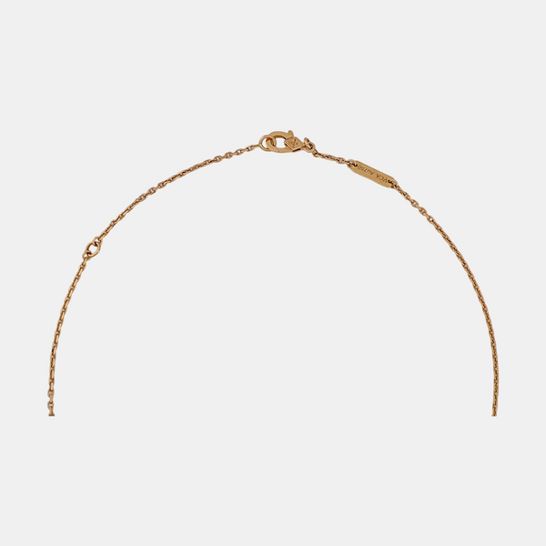 Vintage Alhambra 18k Rose Gold Necklace