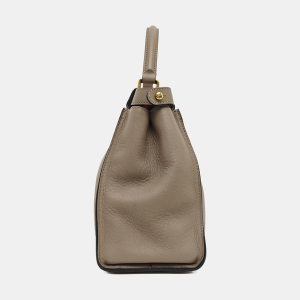 Peekaboo Medium Calfskin Beige