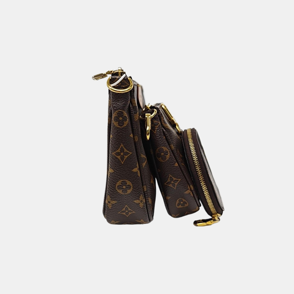 MULTI Monogram Coated Canvas Brown