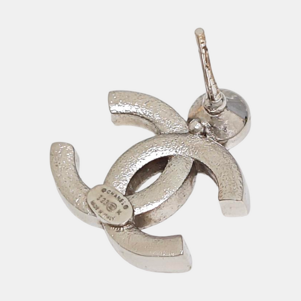 Metal Silver Stud Earrings