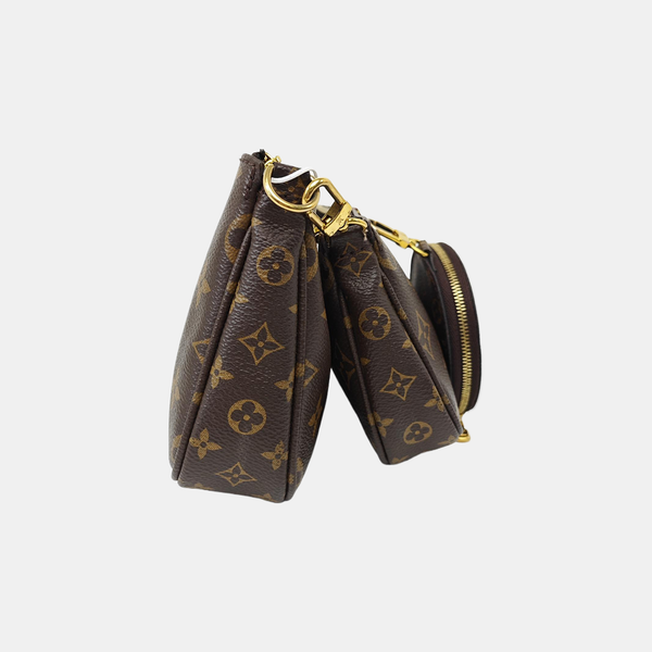 MULTI Monogram Coated Canvas Brown