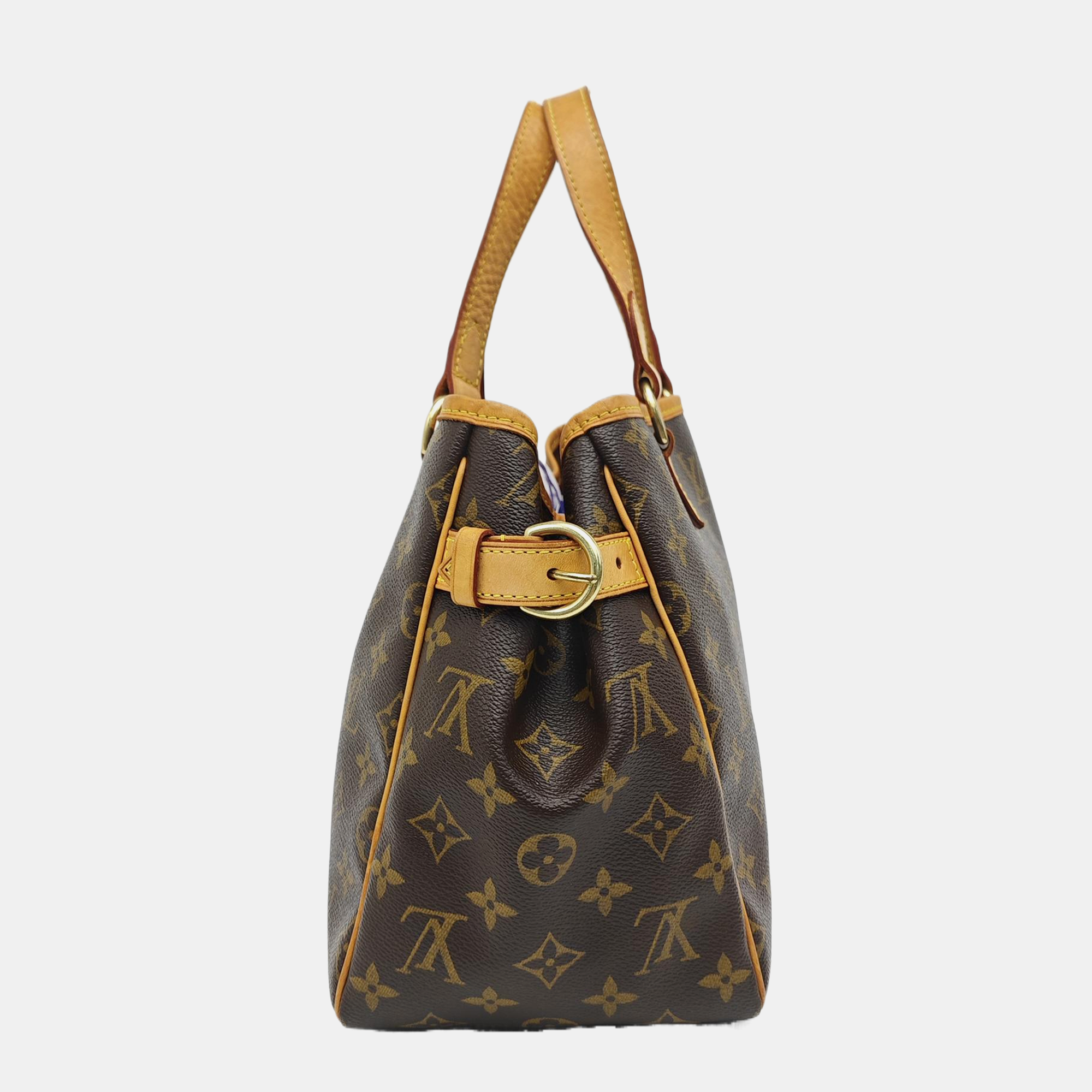 BATIGNOLLES PM Monogram Coated Canvas Brown