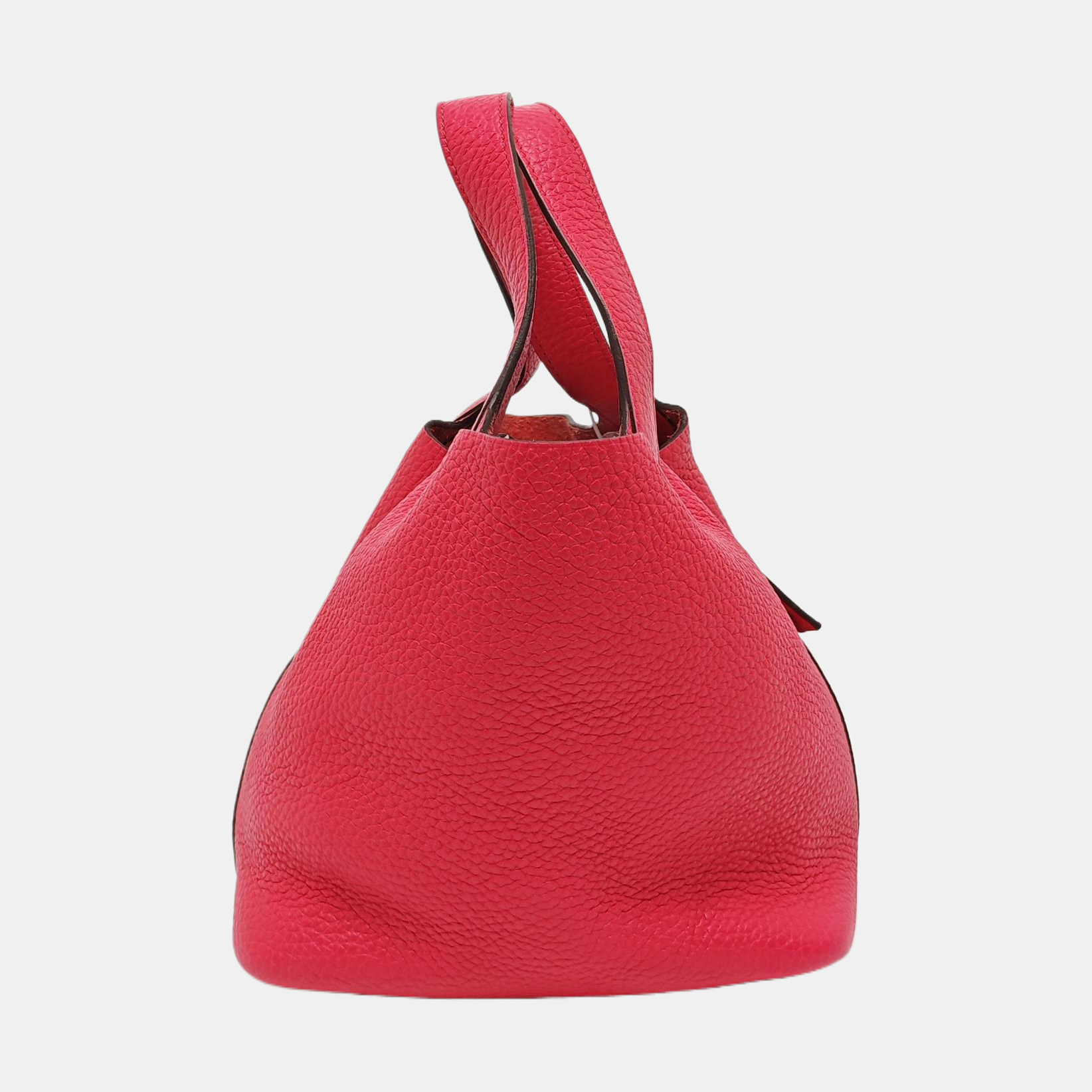 Authenticated pre-owned  Picotin Lock 18 Clemence Pink - Bucket Bag at Looply