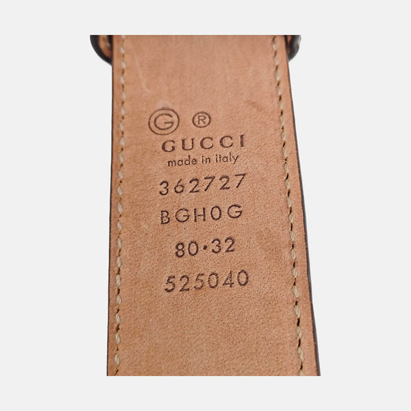 Leather Belt Purple