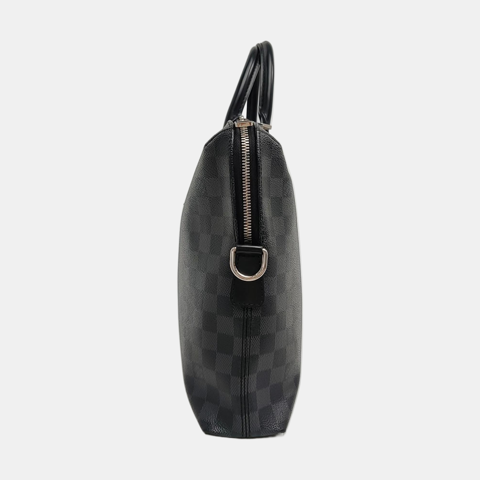PORTE-DOCUMENTS Damier Graphite Coated Canvas Gray