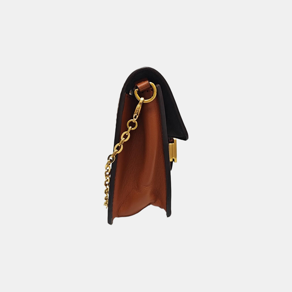 DAUPHINE WOC Monogram Coated Canvas Brown