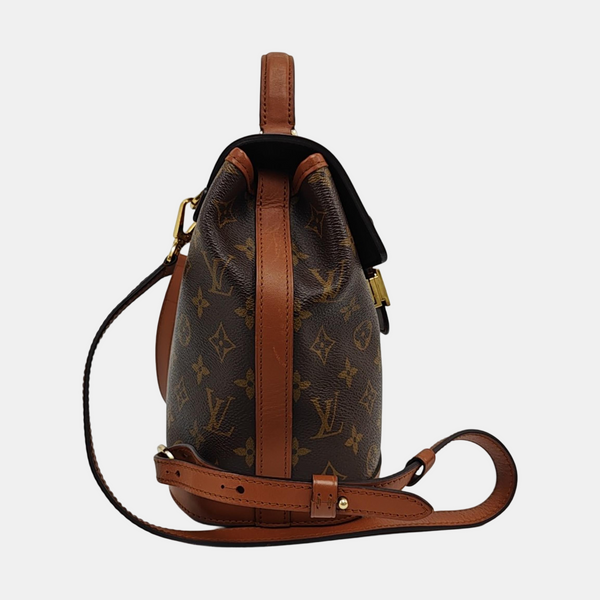 SPEEDY Nano Monogram lona revestida marrón