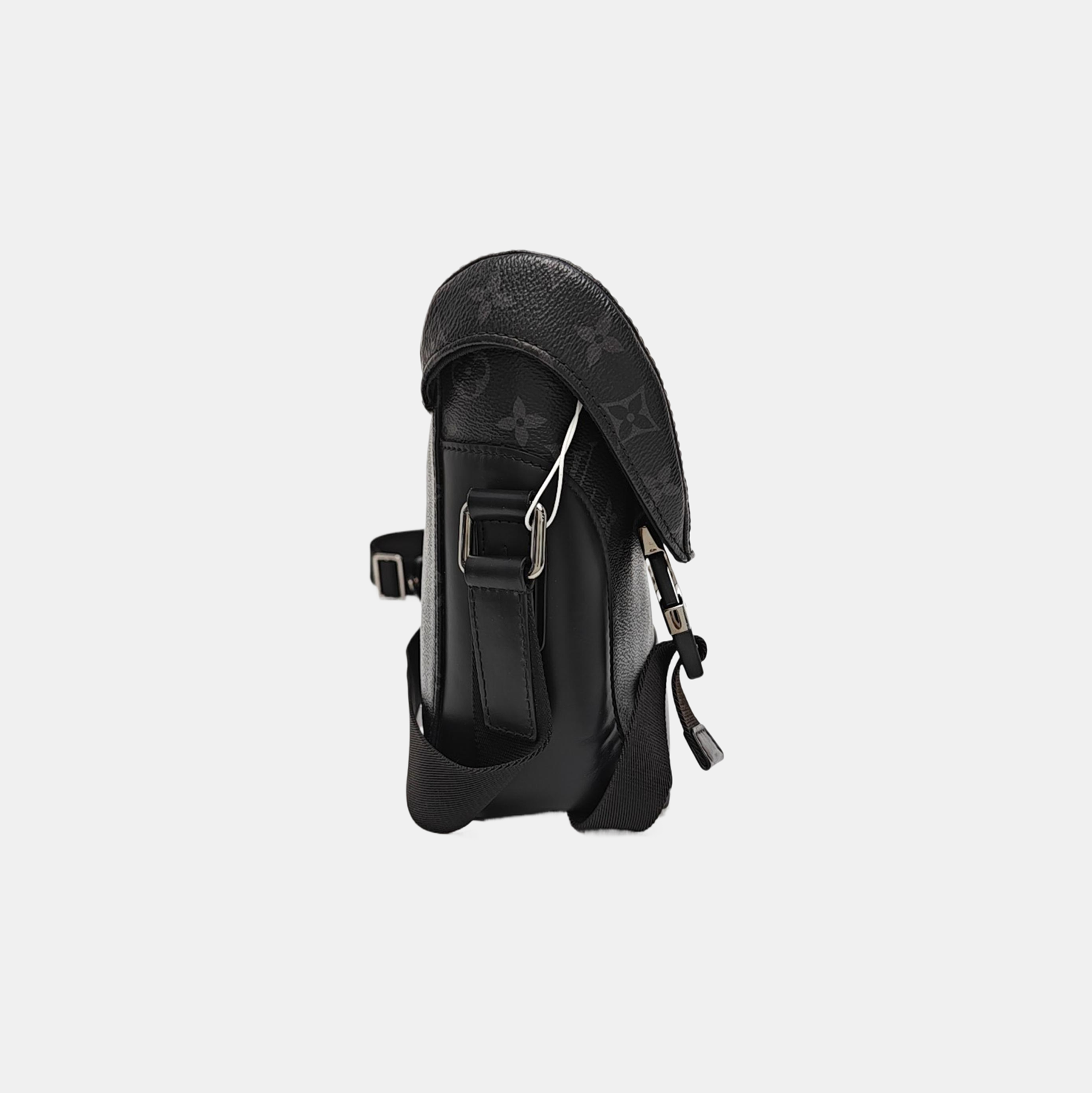 VOYAGER PM Monogram Coated Canvas Black