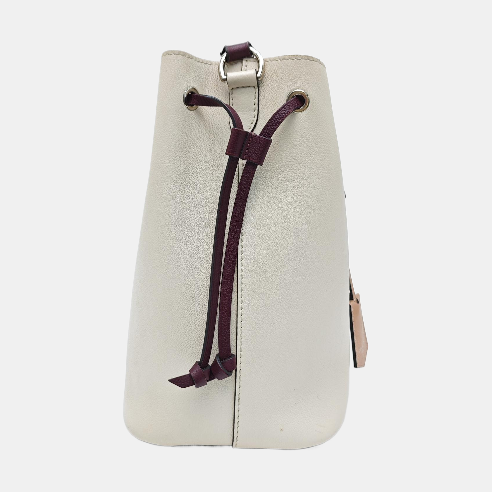LOCKME PM Calfskin White