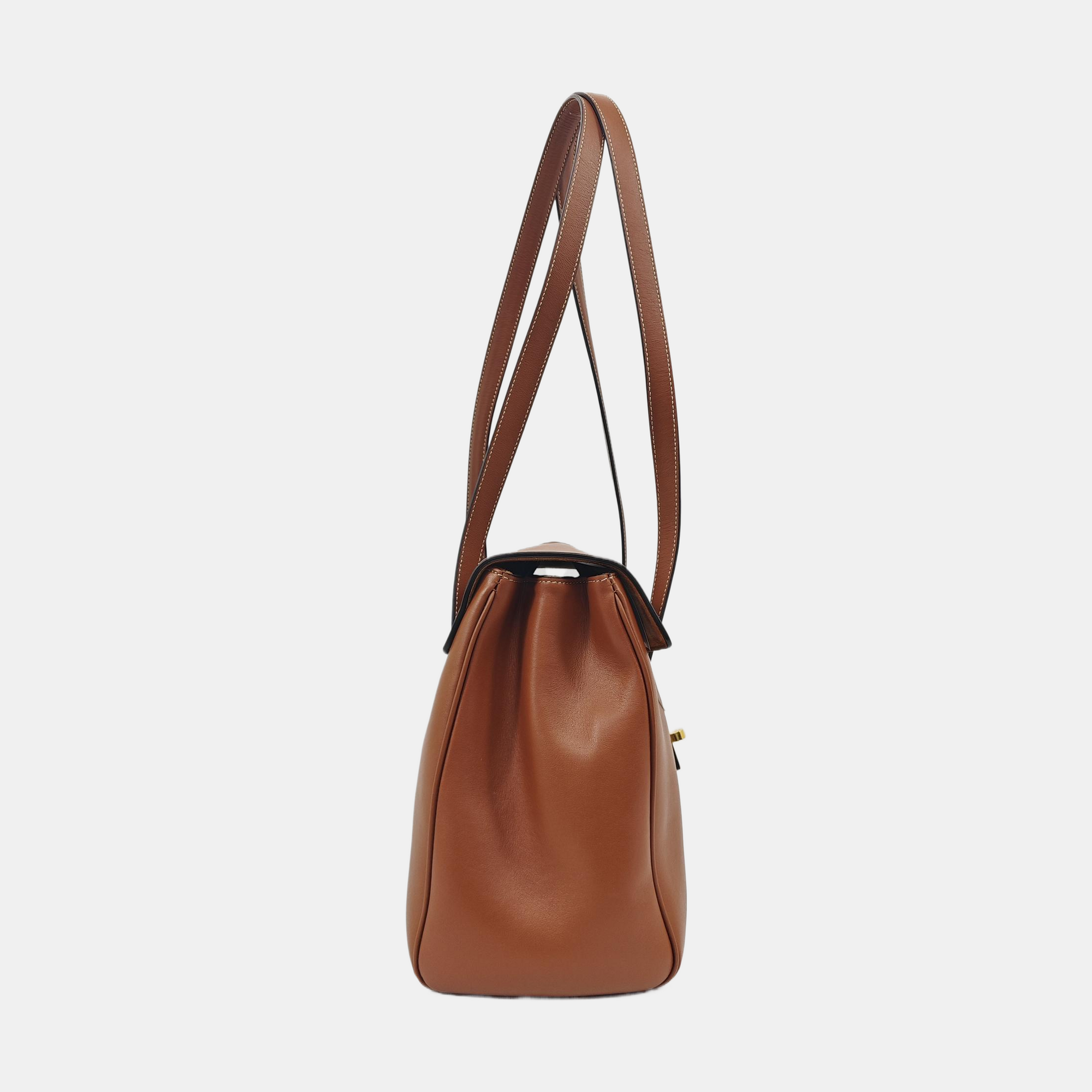 16 Medium Calfskin Brown