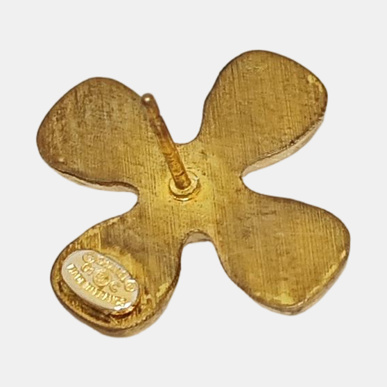 Metal Gold Stud Earrings