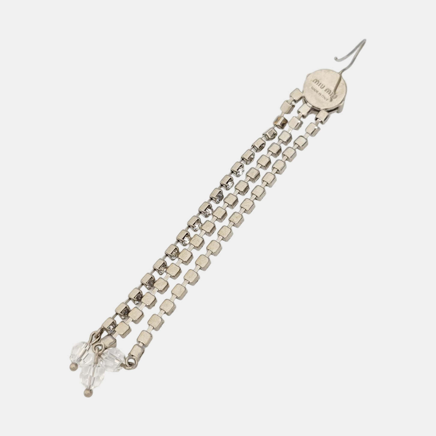 Metal Silver Earrings