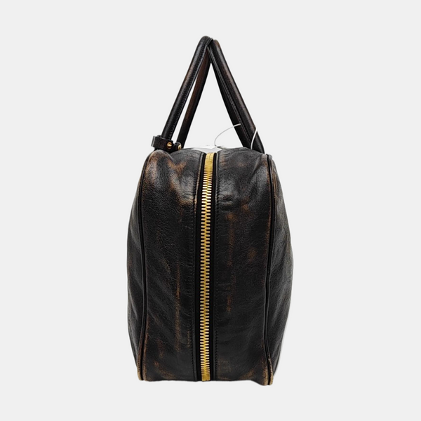 Beau Large Lambskin Brown