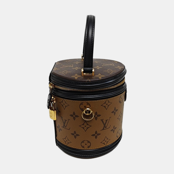CANNES PM Monogram Coated Canvas Brown