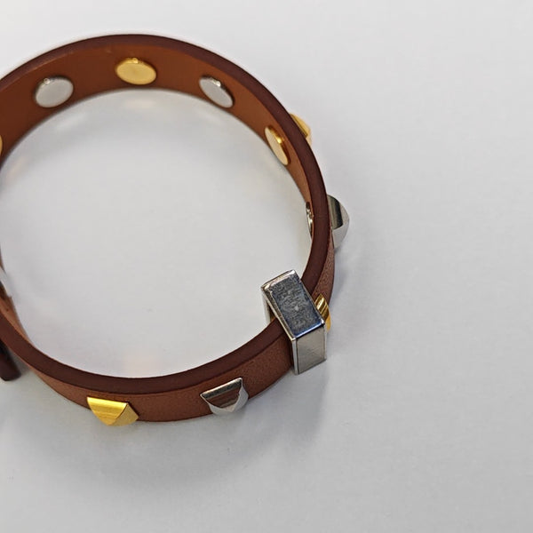 Leather Brown Bangle