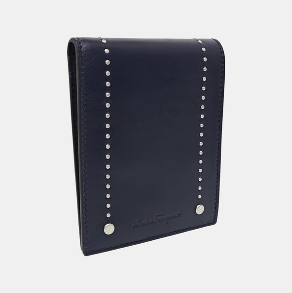 Calfskin Wallet Blue