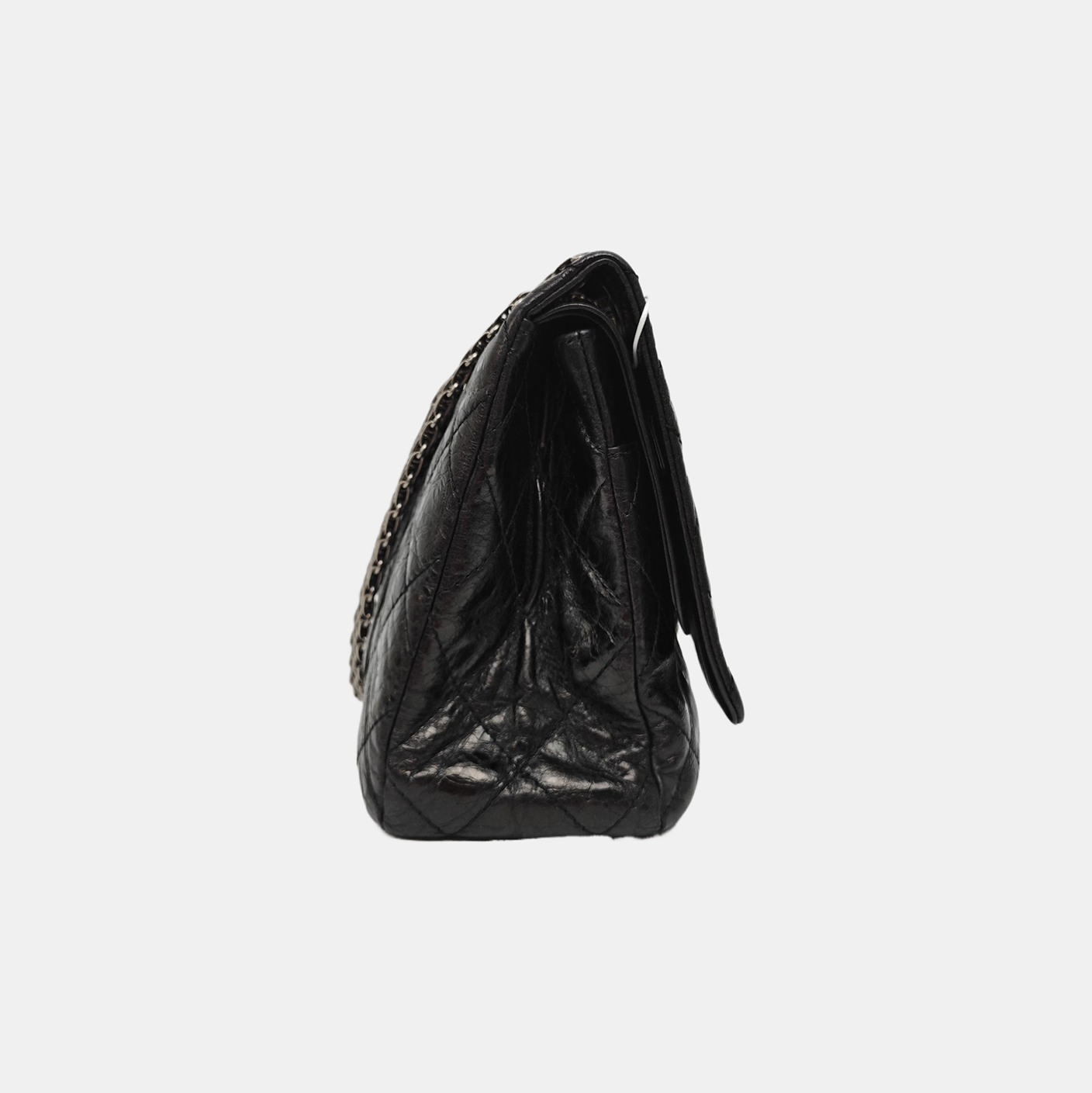 2.55 227 Quilted Calfskin Black