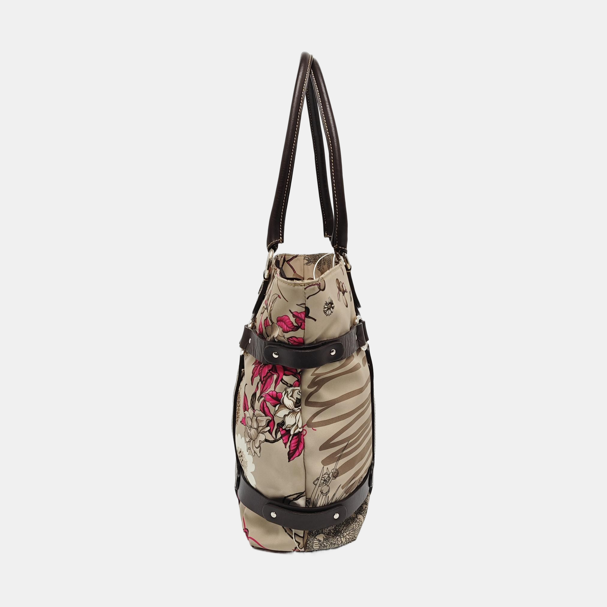 Nylon Tote Bag Gray