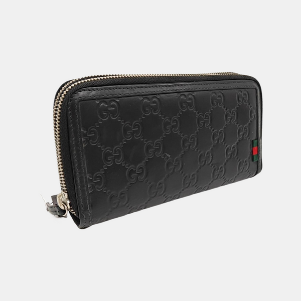 Monogram Calfskin Wallet Black