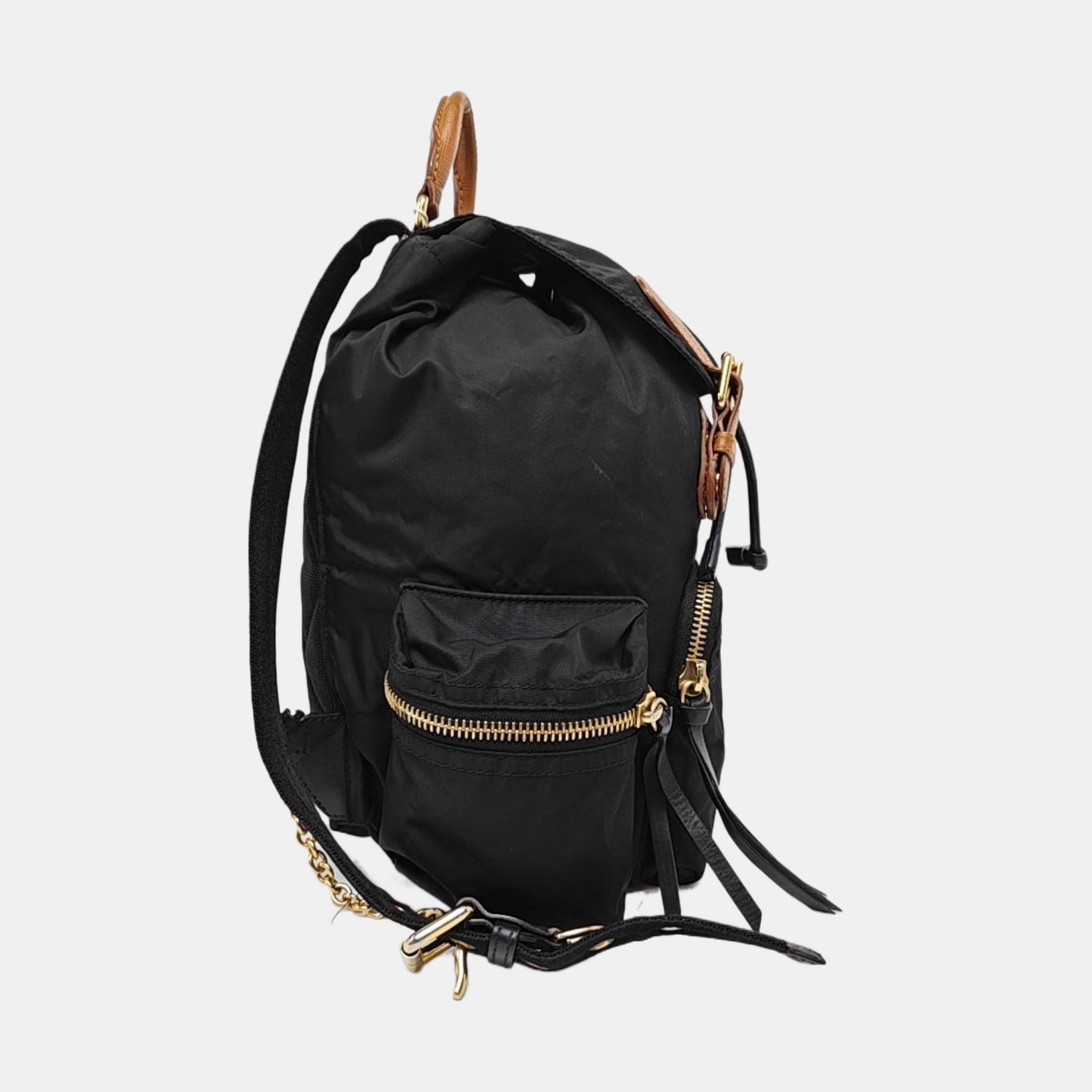 The Rucksack Medium Nylon Black
