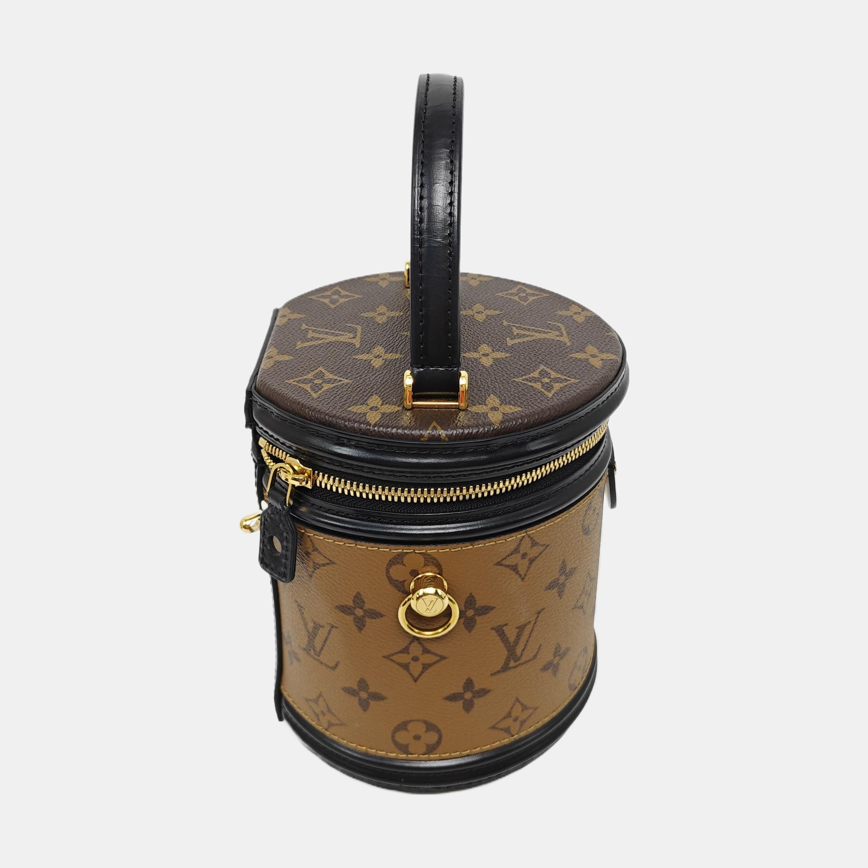 CANNES PM Monogram Coated Canvas Brown