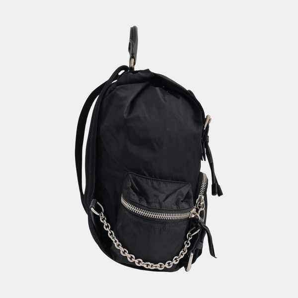 The Rucksack Medium Nylon Black
