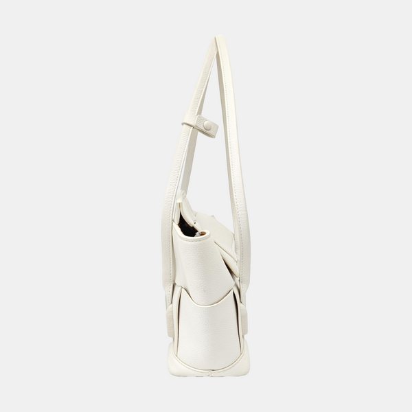 Arco Small Calfskin White