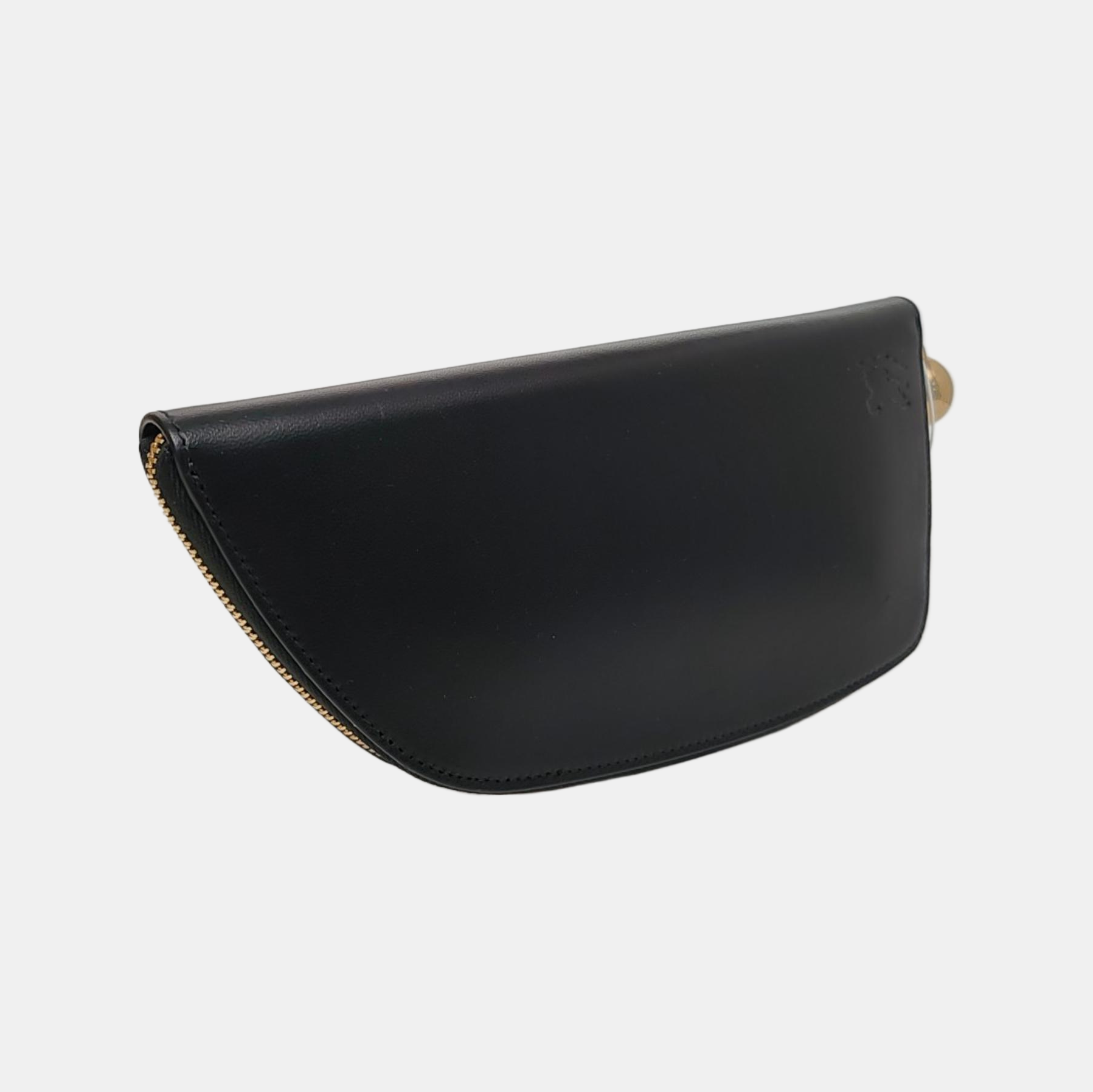 SHIELD Large Lambskin Black Wallet