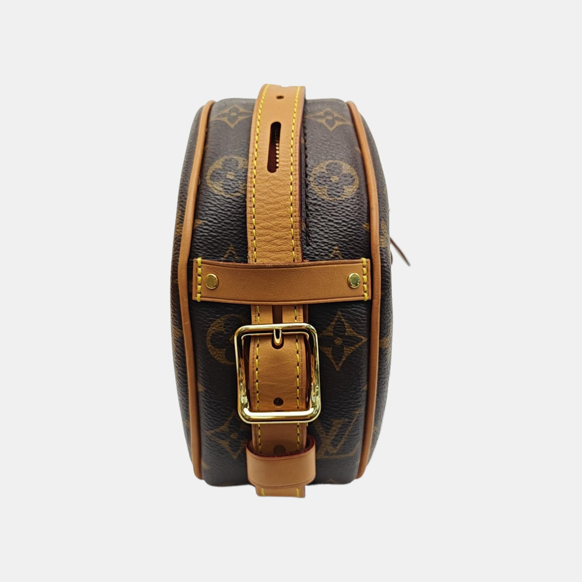 BOITE CHAPEAU MM Monogram Coated Canvas Brown