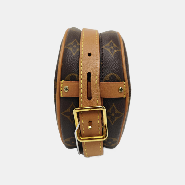 BOITE CHAPEAU PM Monogram Coated Canvas Brown