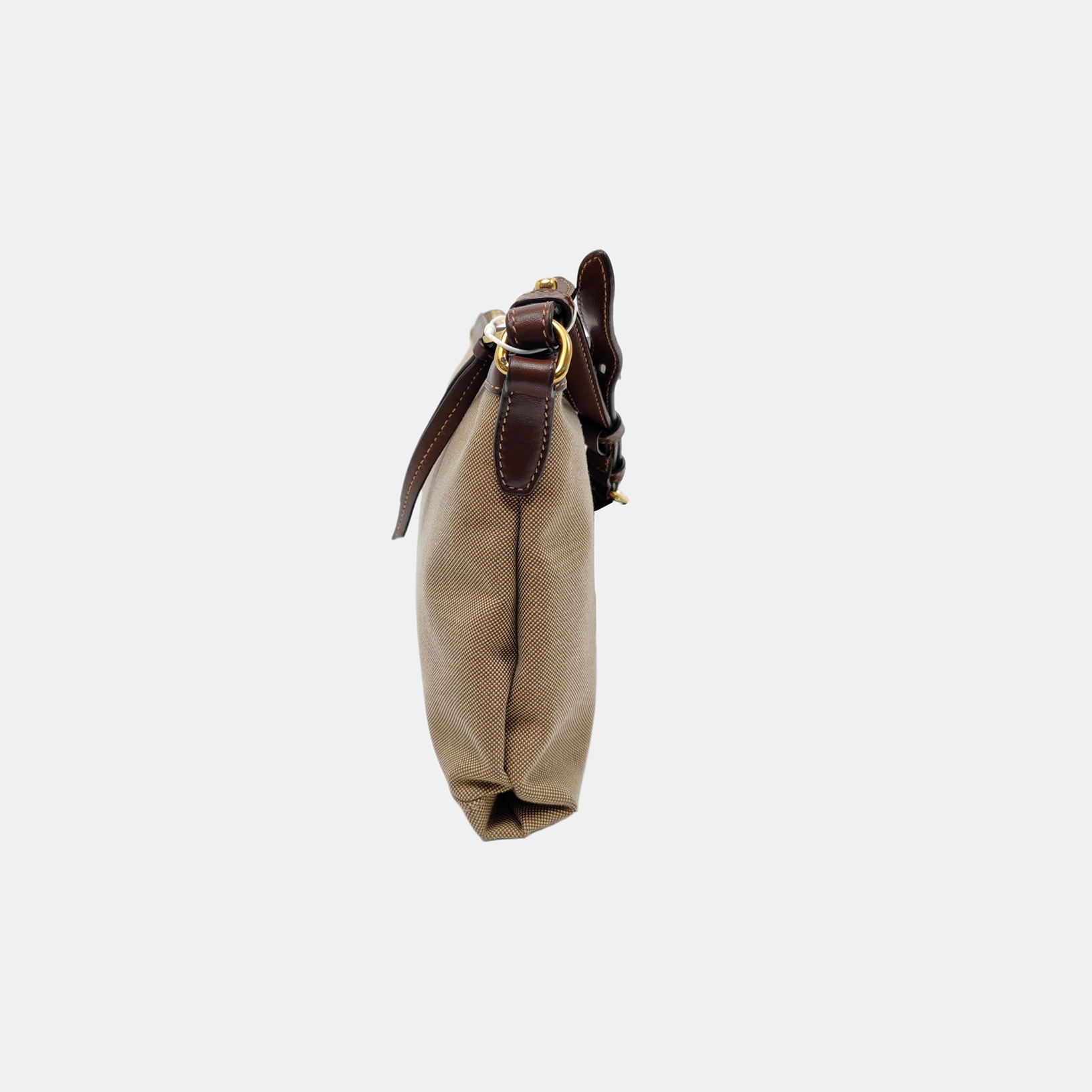 Canvas Shoulder Bag Brown