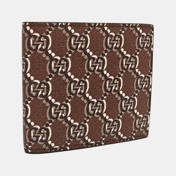 Monogram Coated Canvas Card Holder Brown