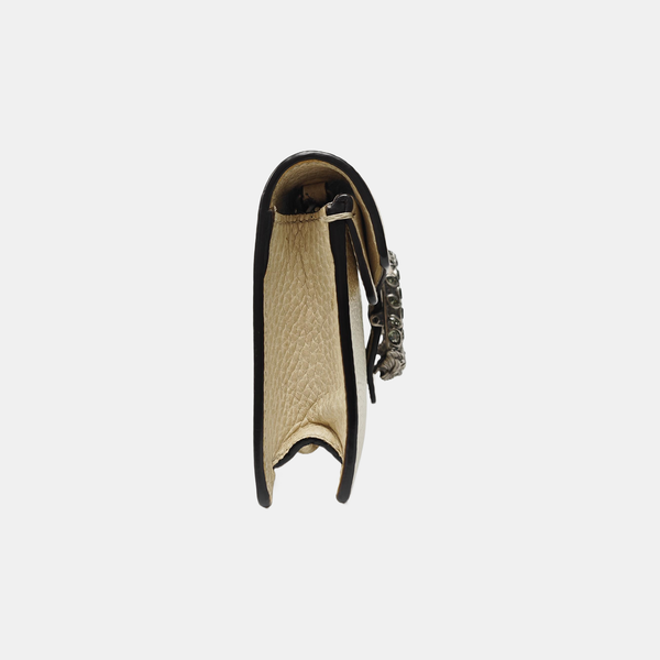 Dionysus Super Mini Calfskin White