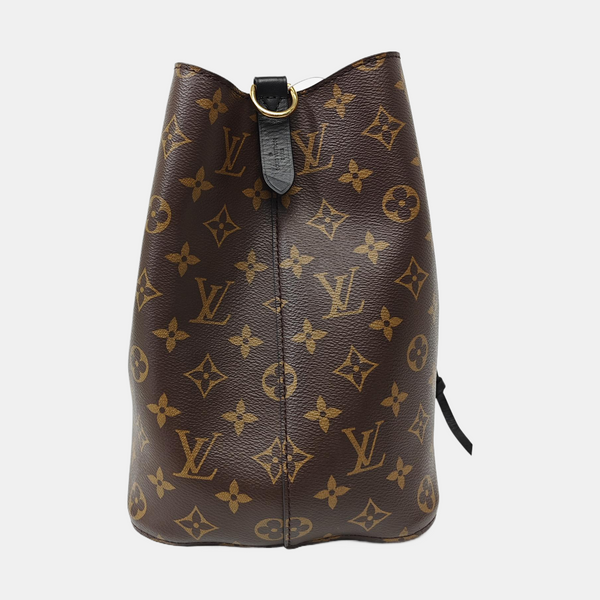 NÉONOÉ MM Monogram Coated Canvas Brown