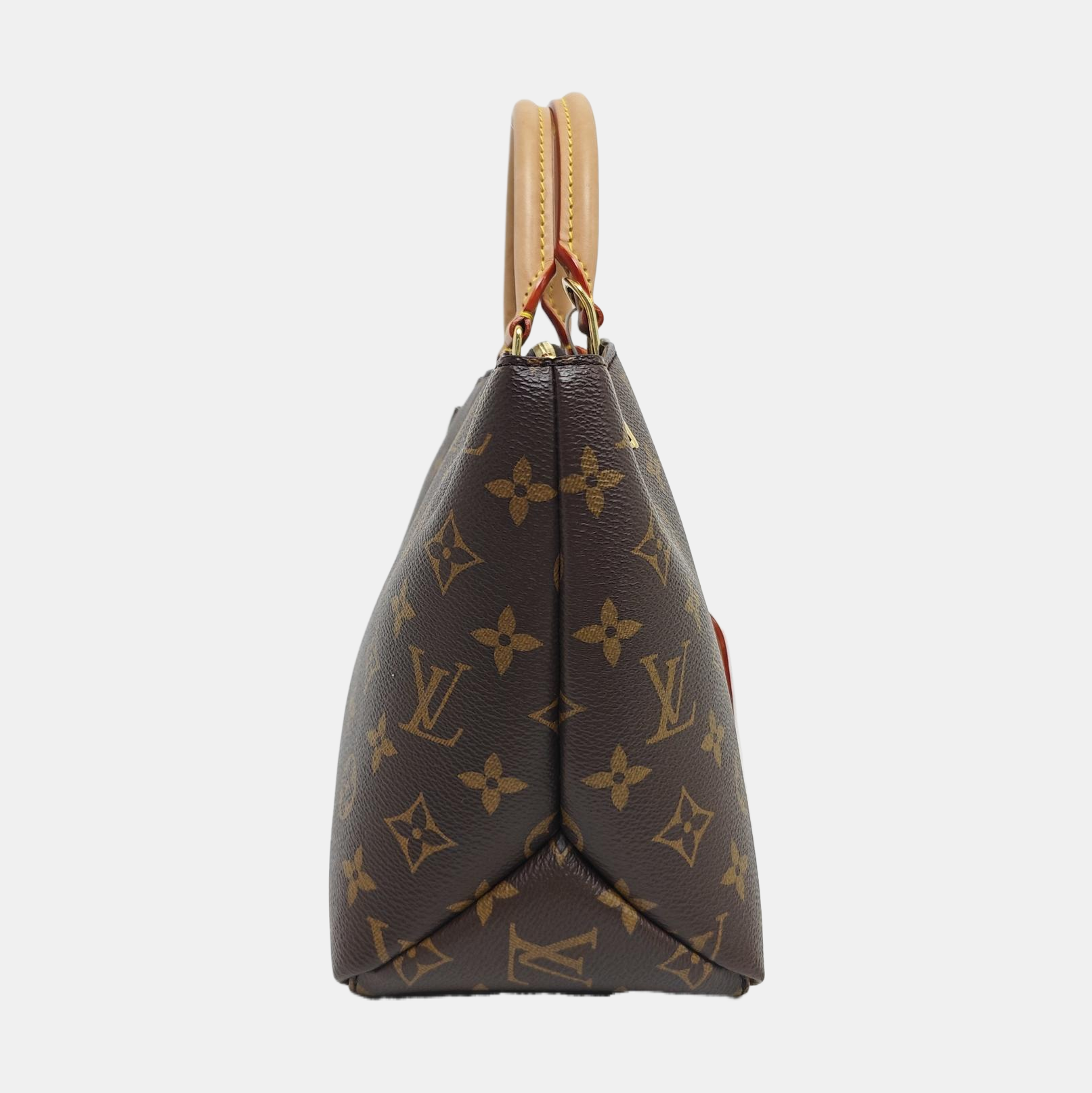 PALAIS PM Monogram Coated Canvas Brown
