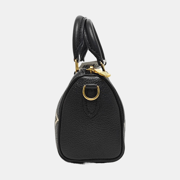 SPEEDY Nano Monogram Calfskin Black