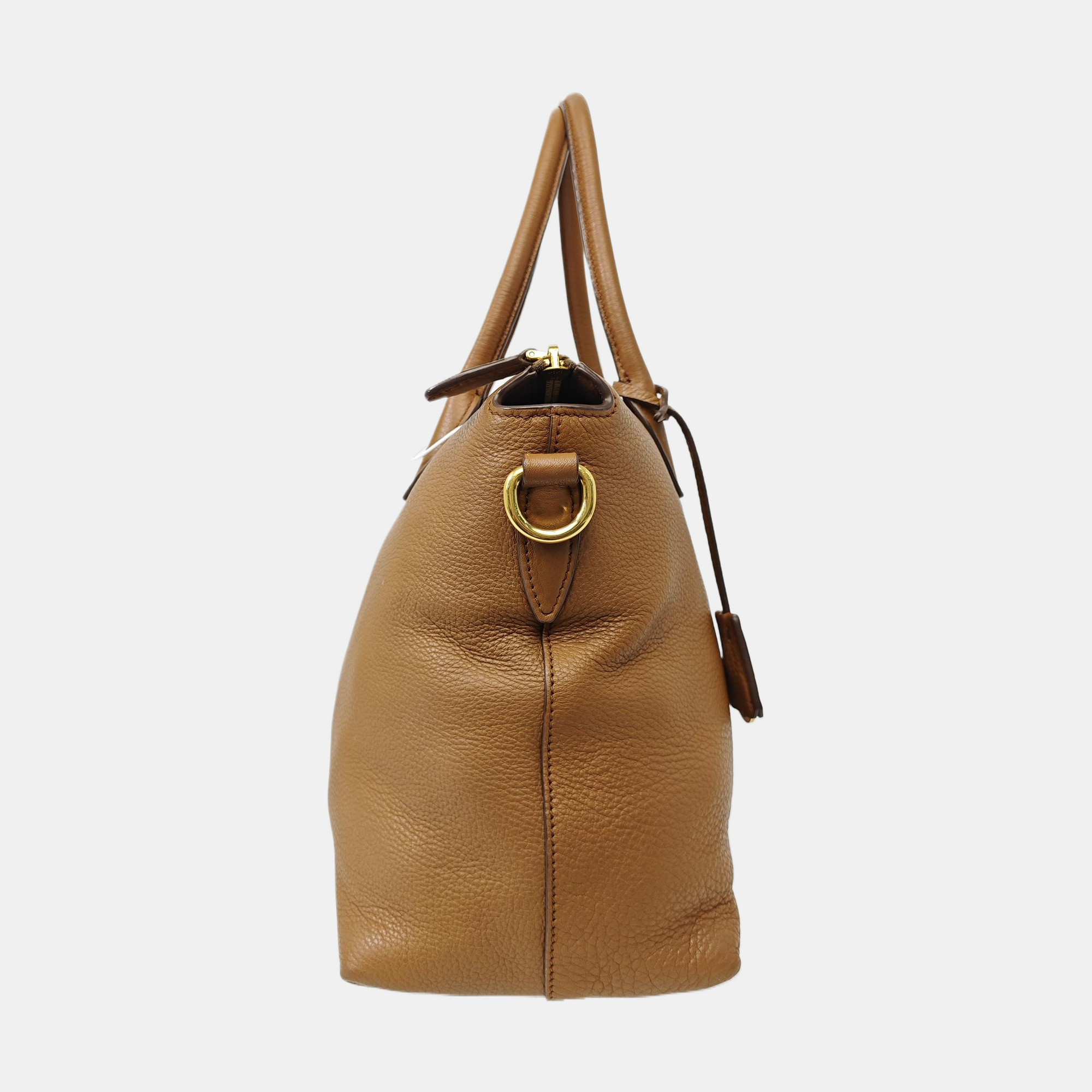 Calfskin Tote Bag Brown