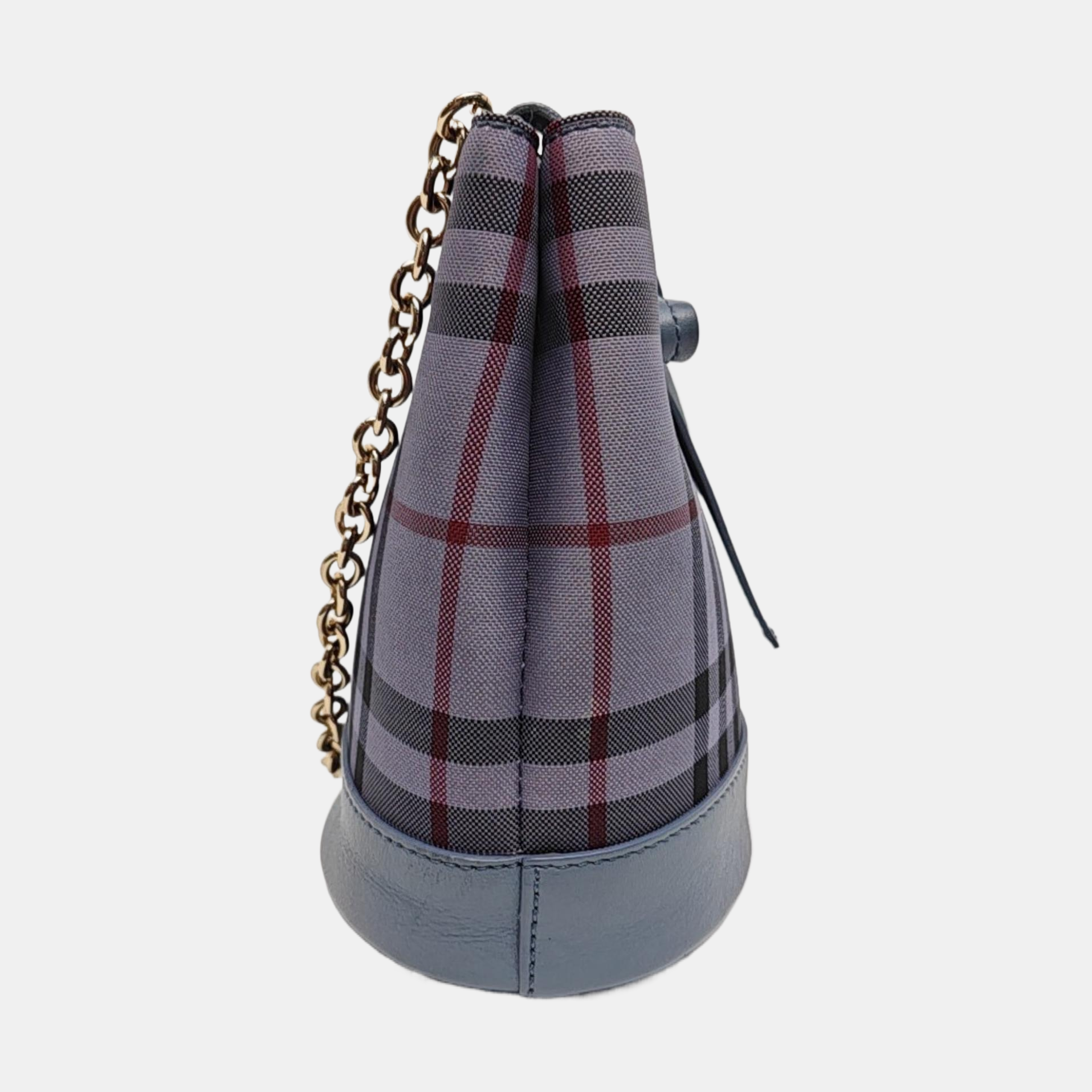 Canvas Bucket Bag Blue
