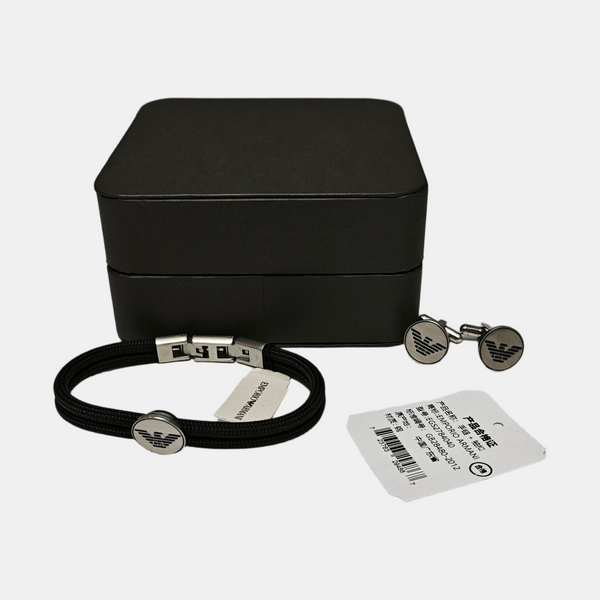 Steel Silver Jewelry Set