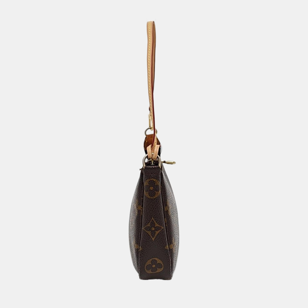 ACCESSOIRES Monogram Coated Canvas Brown