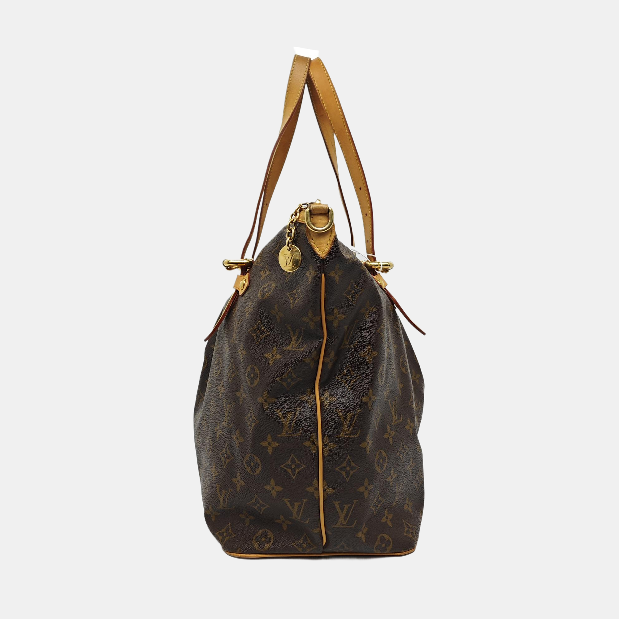 PALERMO GM Monogram Coated Canvas Brown