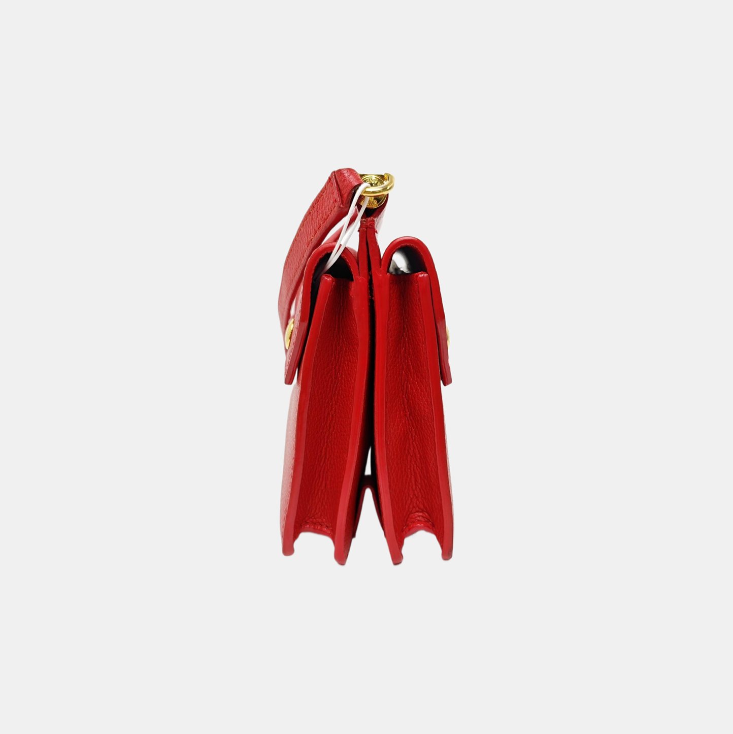 Title Mini Calfskin Red