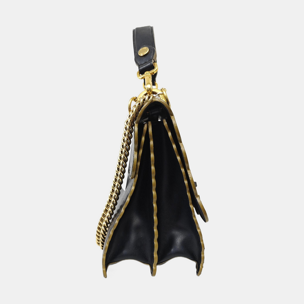 Kan I Medium Calfskin Black