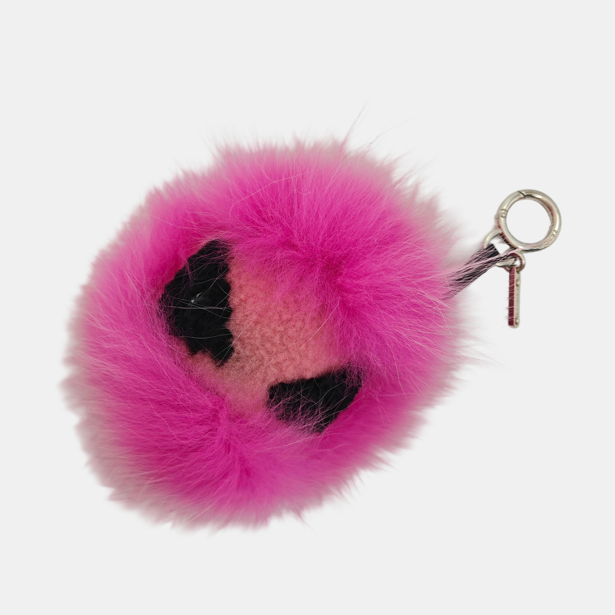Fabric Bag Charm Red