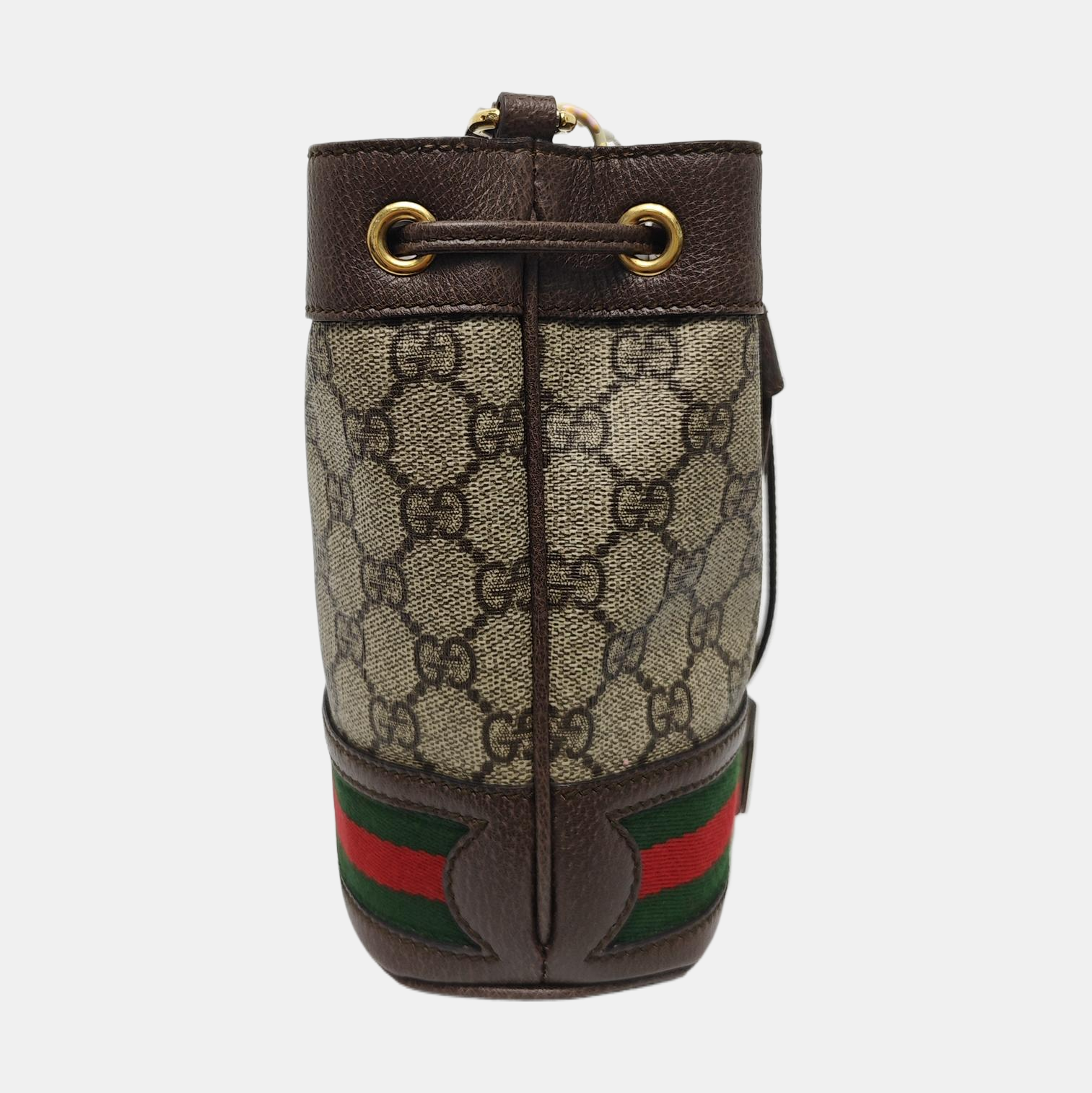 Ophidia Mini Monogram Coated Canvas Beige