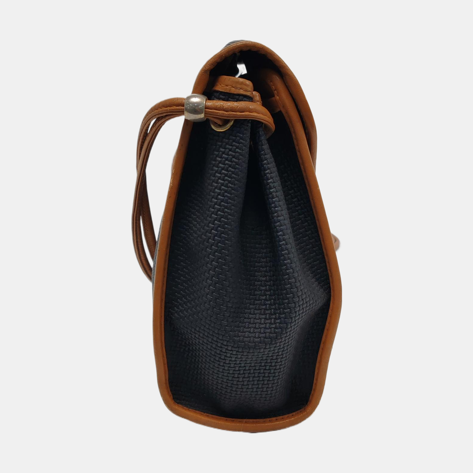 Calfskin Shoulder Bag Black